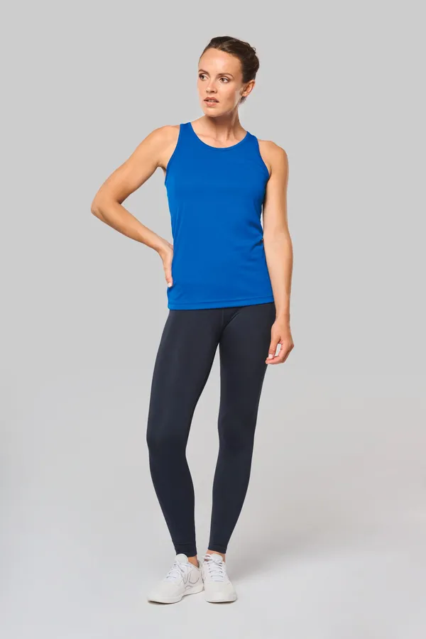Damen Basic Sport Funktionsshirt ärmellos