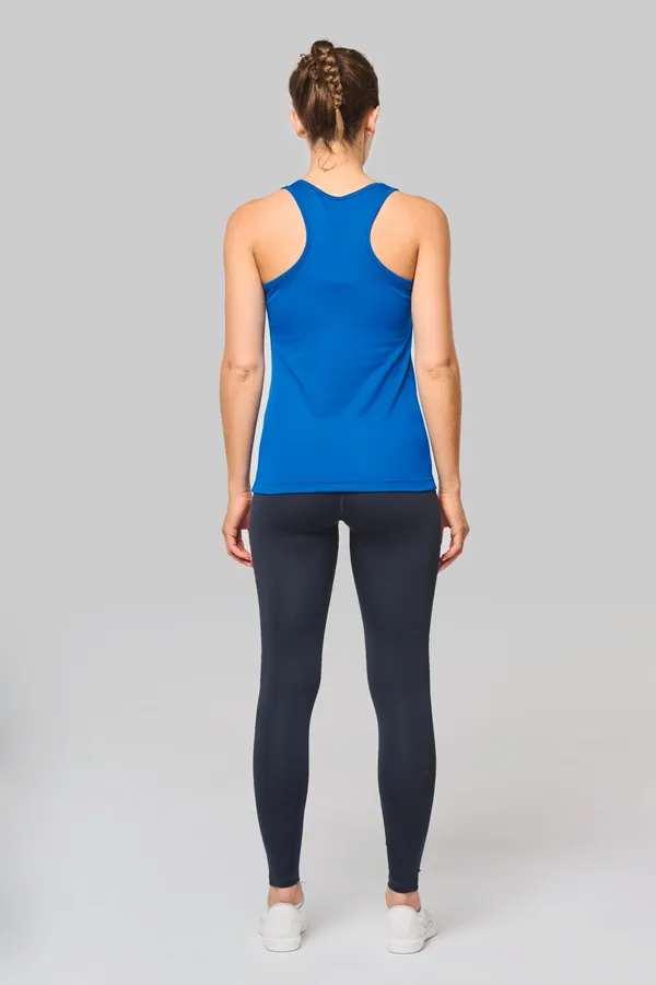 Damen Basic Sport Funktionsshirt ärmellos
