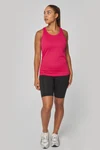 Damen Basic Sport Funktionsshirt ärmellos