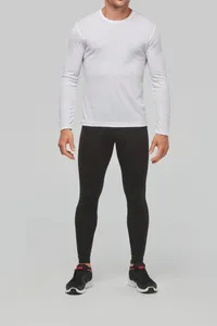 Herren Basic Sport Funktionsshirt Langarm
