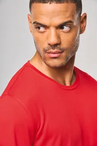 Herren Basic Sport Funktionsshirt Langarm