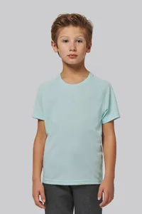 Kinder Basic Sport Funktionsshirt Kurzarm