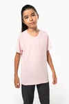 Kinder Basic Sport Funktionsshirt Kurzarm