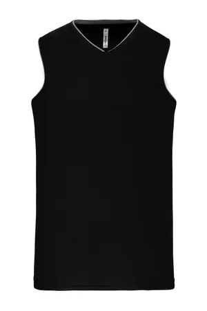 Kinder Basketball Shirt Black