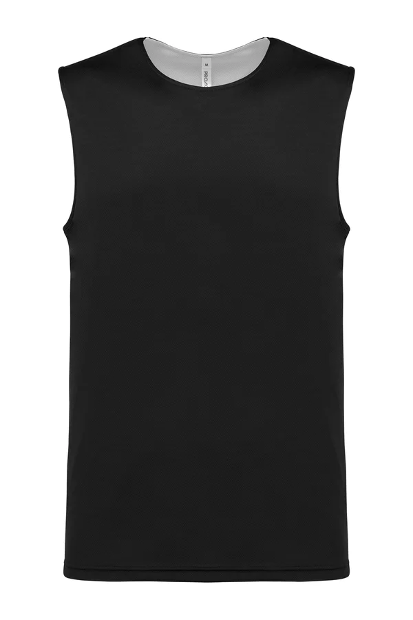 Unisex Wendeshirt Black / White