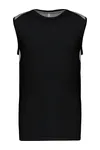 Zweifarbiges Sport-Top Black / Fine Grey