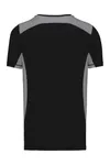Sportshirt Bicolor Black / Fine Grey