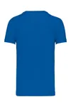 1/4 Reißverschluss Herren Sport Funktionsshirt Kurzarm Aqua Blue