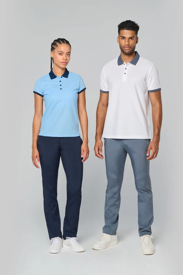 Herren Performance Piqué-Polohemd