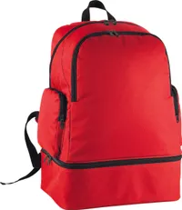 Team sports backpack with rigid bottom - 42L