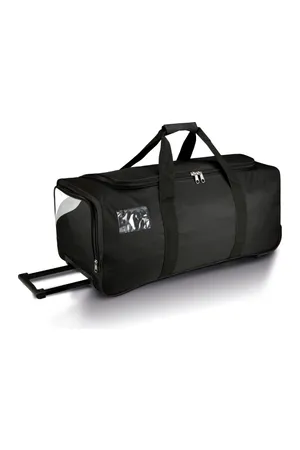 Vereins-Sport-Trolley, groß - 65 L black / white / light grey