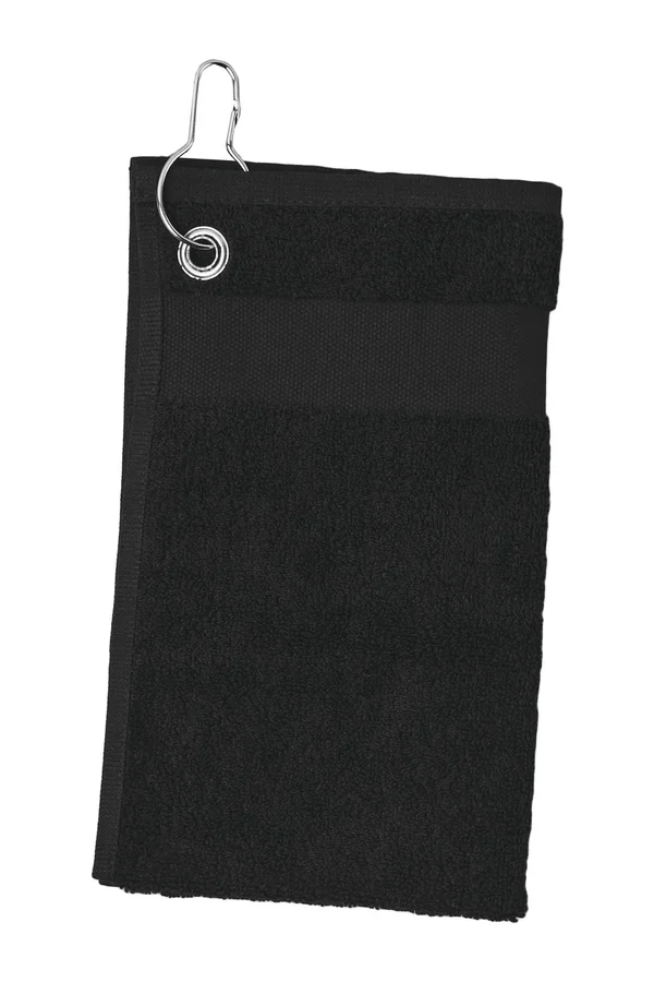 Golfhandtuch - 50 x 30 cm Black