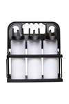 Foldable bottle carrier