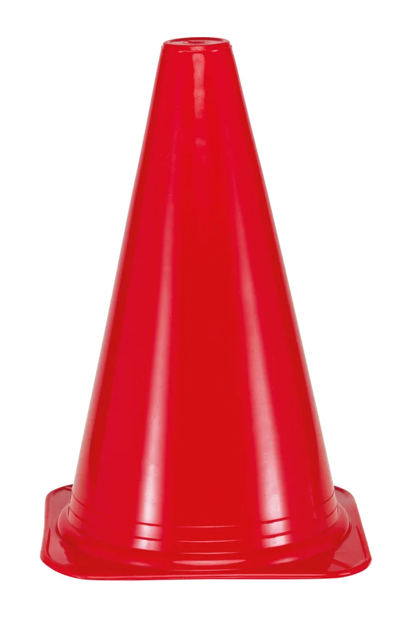 Markierkegel aus Hartkunststoff Red