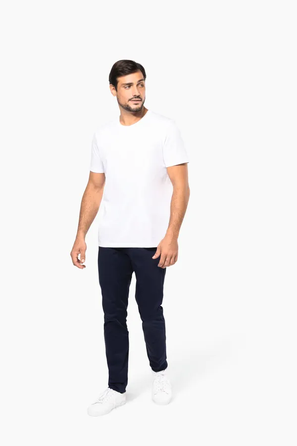 Men's crew neck short-sleeved Supima® t-shirt