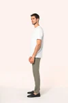 Supima® Herren-T-Shirt mit Rundhals ausschnitt und kurzen Ärmeln