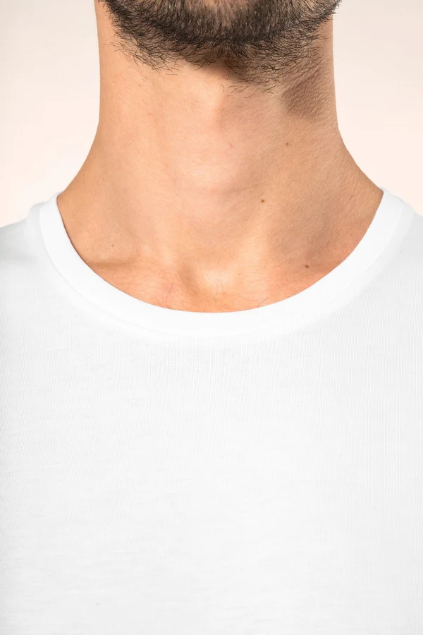 Supima® Herren-T-Shirt mit Rundhals ausschnitt und kurzen Ärmeln