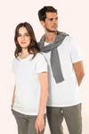 Supima® Herren-T-Shirt mit Rundhals ausschnitt und kurzen Ärmeln