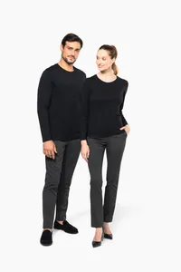 Men's crew neck long-sleeved Supima® t-shirt