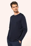 Supima® Herren-T-Shirt mit Rundhalsausschnitt und langen Ärmeln