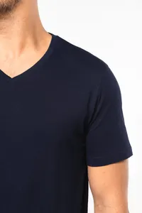 Men's V-neck short-sleeved Supima® t-shirt