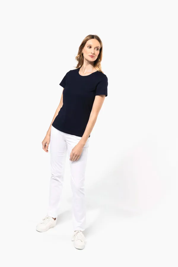 Ladies' crew neck short-sleeved Supima® t-shirt