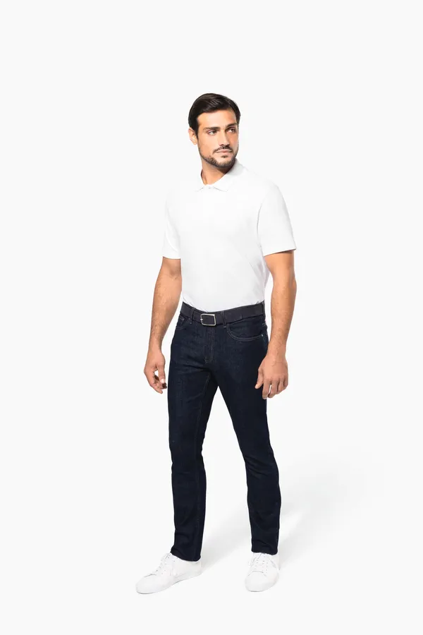 Men's short-sleeved Supima® polo shirt