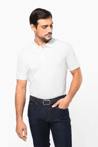 Men's short-sleeved Supima® polo shirt