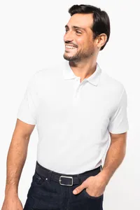 Men's short-sleeved Supima® polo shirt