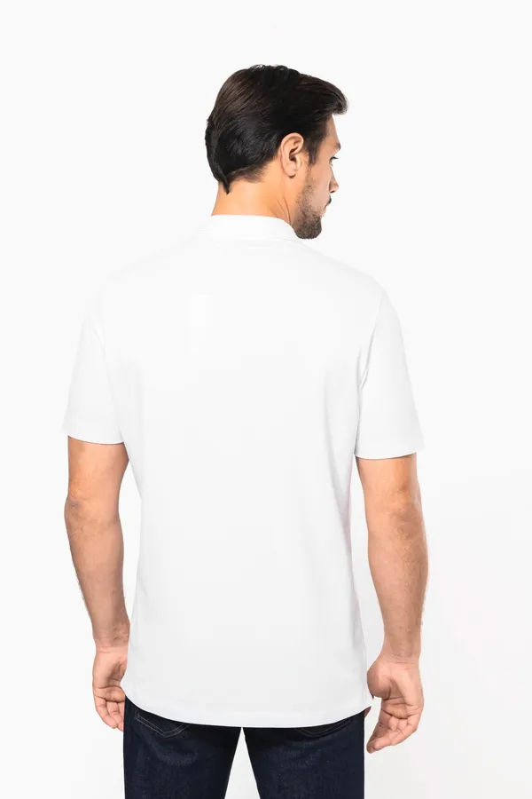 Men's short-sleeved Supima® polo shirt