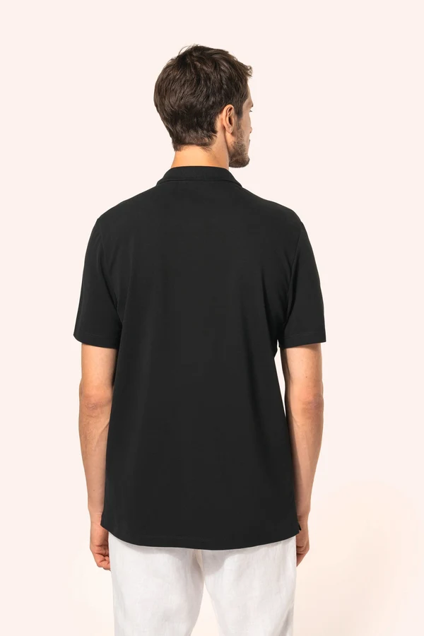 Supima® Herren-Polohemd mit kurzen Ärmeln