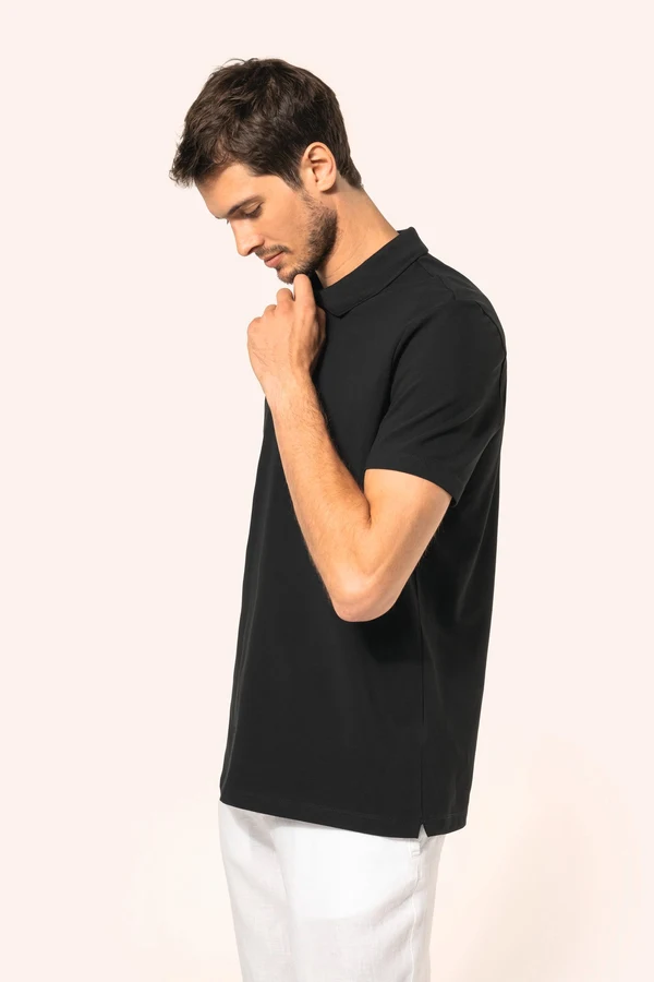 Supima® Herren-Polohemd mit kurzen Ärmeln