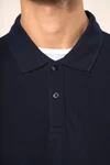 Supima® Herren-Polohemd mit langen Ärmeln