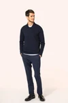 Supima® Herren-Polohemd mit langen Ärmeln