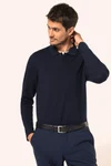 Supima® Herren-Polohemd mit langen Ärmeln