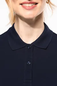 Ladies' short-sleeved Supima® polo shirt