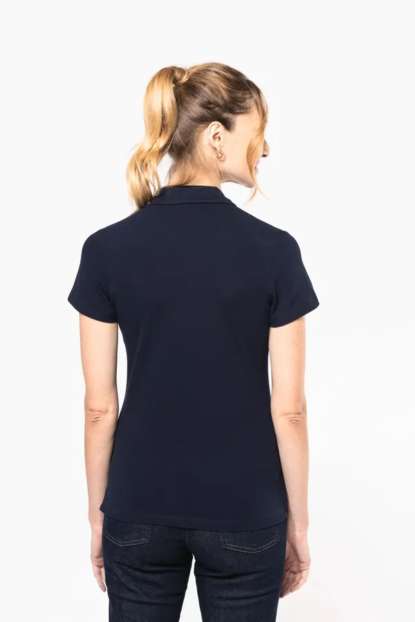 Ladies' short-sleeved Supima® polo shirt