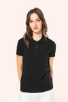 Supima® Damen-Polohemd mit kurzen Ärmeln