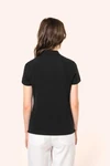 Supima® Damen-Polohemd mit kurzen Ärmeln
