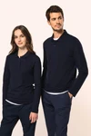 Supima® Damen-Polohemd mit langen Ärmeln