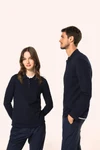 Supima® Damen-Polohemd mit langen Ärmeln