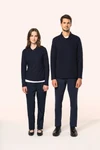 Supima® Damen-Polohemd mit langen Ärmeln