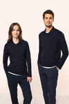 Supima® Damen-Polohemd mit langen Ärmeln