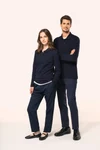 Supima® Damen-Polohemd mit langen Ärmeln