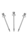 12er Set Ballnadeln Silver