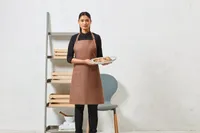 Organic, fair trade denim apron