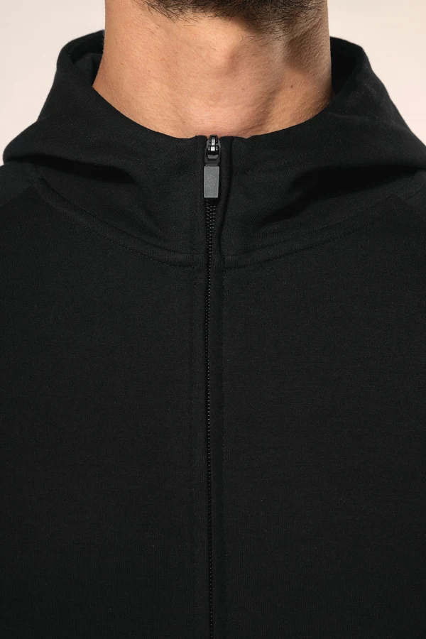 Herren-Reißverschlussjacke mit Kapuze