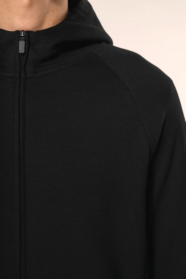 Herren-Reißverschlussjacke mit Kapuze