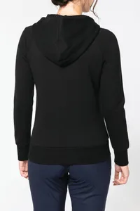 Ladies' zipped hoodie