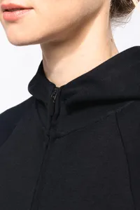 Ladies' zipped hoodie